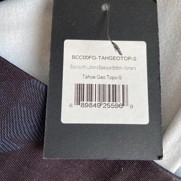 NWT Backcountry Tahoe Geo Lomond Baselayer Bottom - Picture 9 of 9